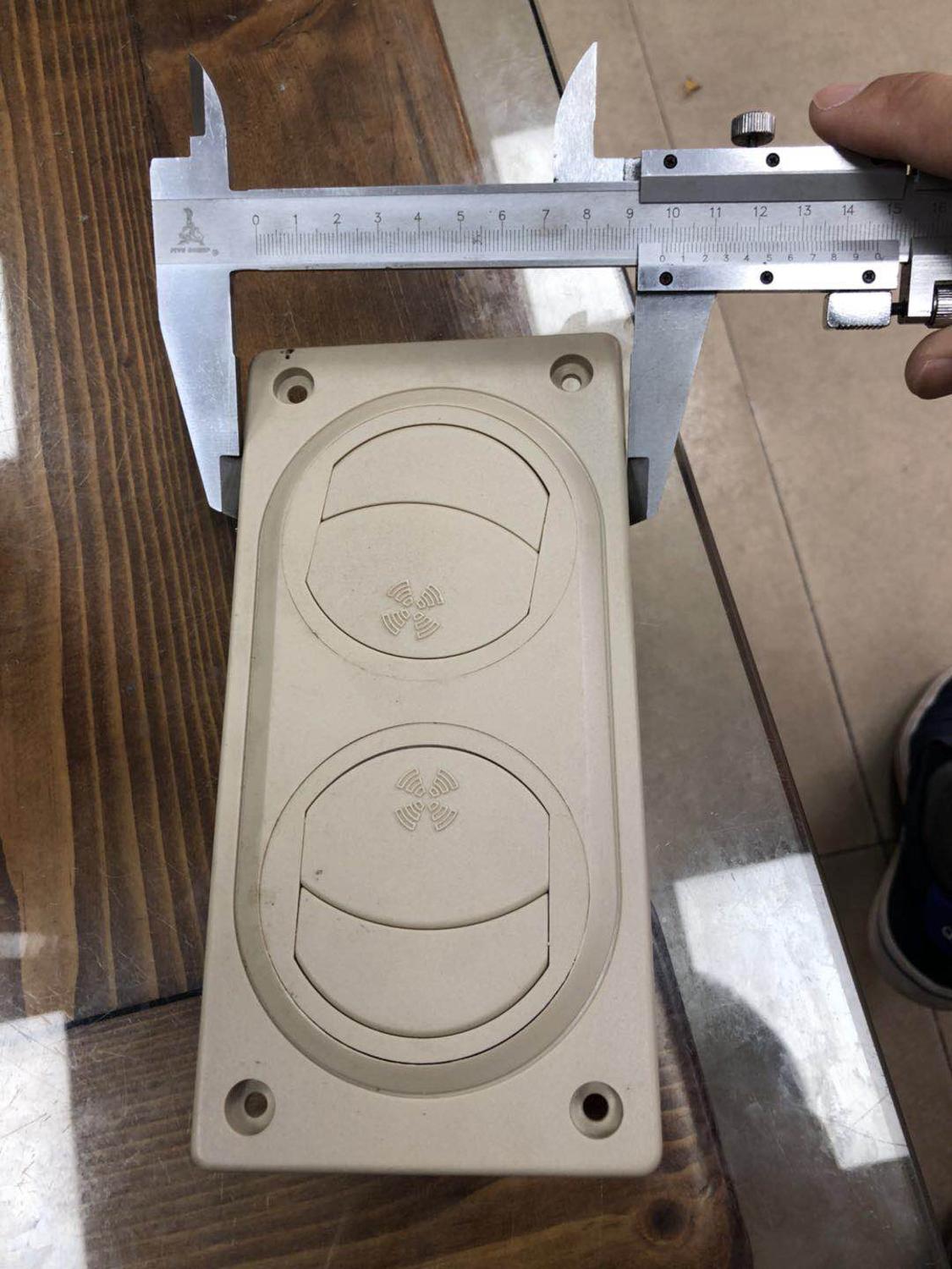 Youngman bus higer bus air conditioning outlet adjustment window rectangle