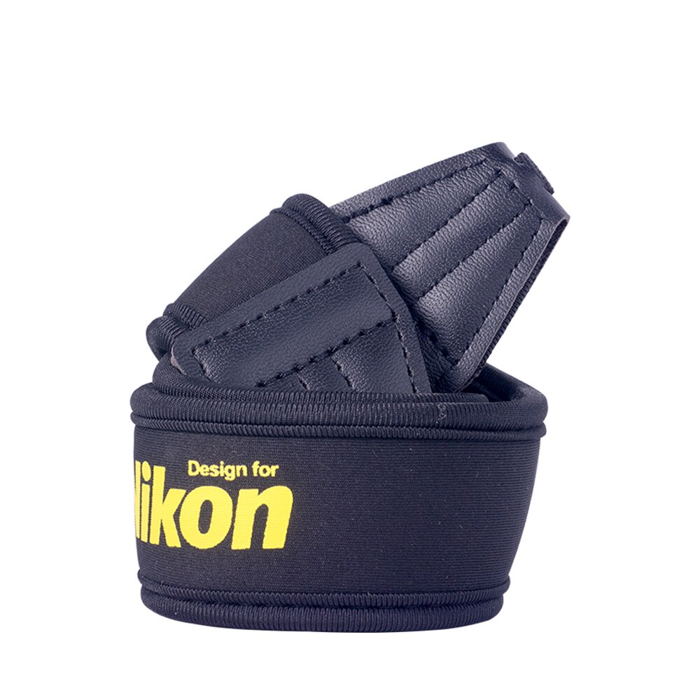Camllite Skidproof Elastic Black Shoulder Neck Camera Strap For Nikon D90 D3200 D3000 D7000 D7500 D7200 D7100 D5300 D610 D500: Yellow