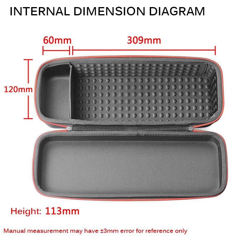 Voor Curling Stick Nylon Organizer Draagbare Opbergtas Carry Case Shockproof Travel Pouch Mini Slijtvaste Voor Dyson Airwrap