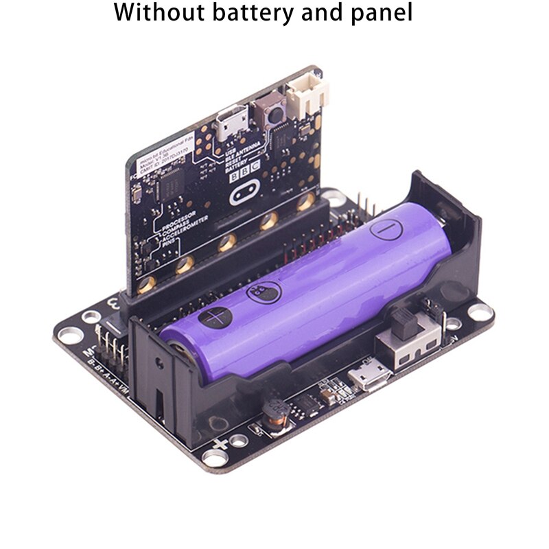 Carte d&#39;extension pour MICROBIT Python, adaptateur pour voiture intelligente, Robot de programmation, bricolage