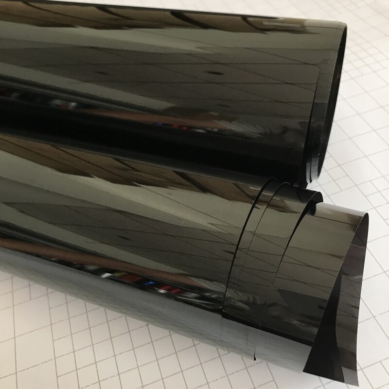 50x500cm Dark Black Car Home Window Glass Tint Tinting Film Roll Auto Side Window Solar UV Protector Sticker