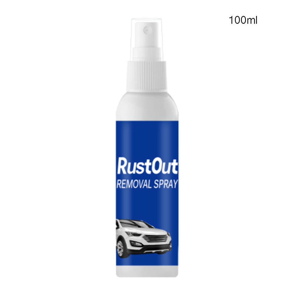 Rust Remover Multi-Purpose Rust Inhibitor Auto Window Rust Remover Derusting Spray Car Maintenance Cleaning Rust Converter