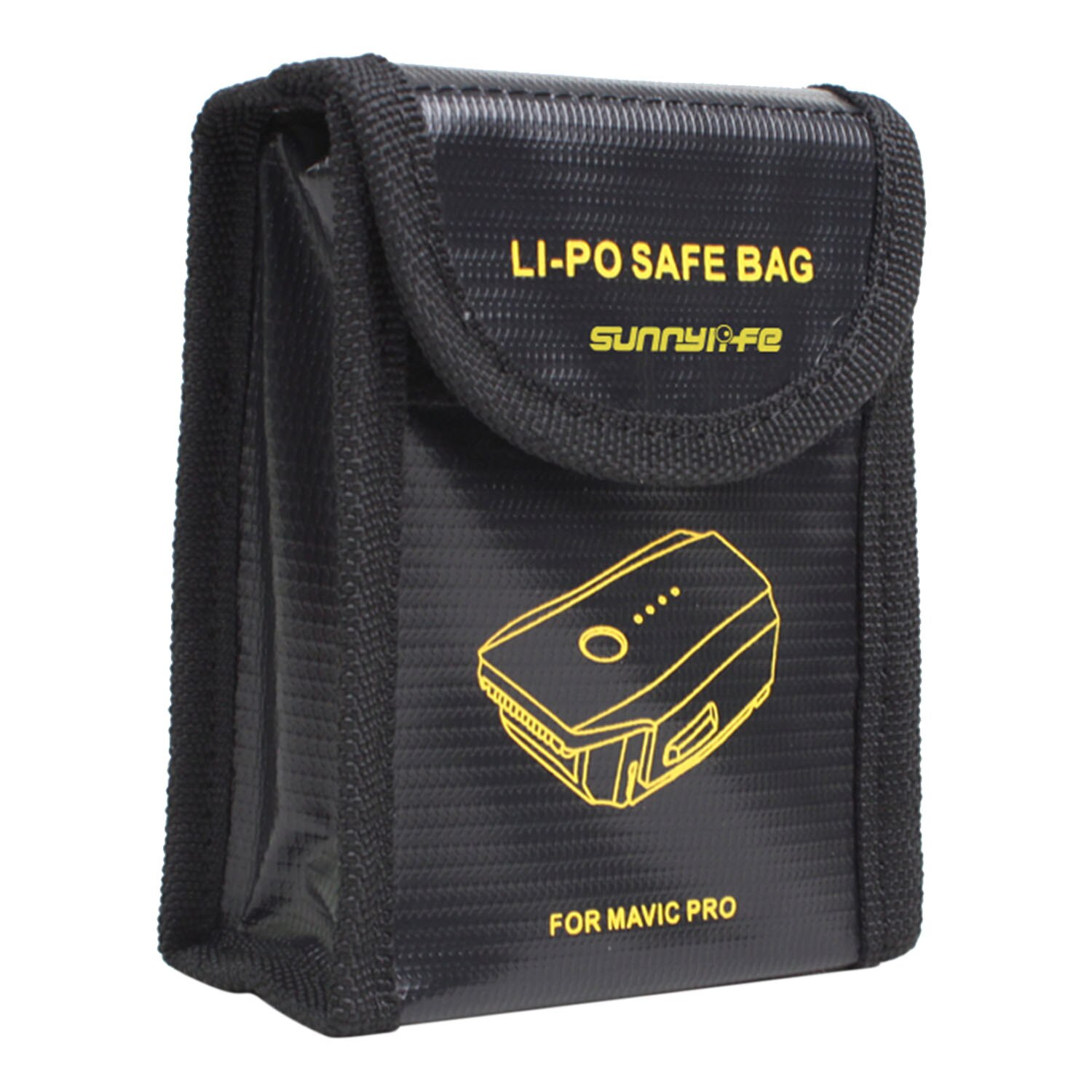 SUNNYLIFE Hittebestendigheid Explosieveilige Lipo Batterij Veilig Veiligheid Guard Zakje Opladen Opslag Houder Voor DJI Mavic pro