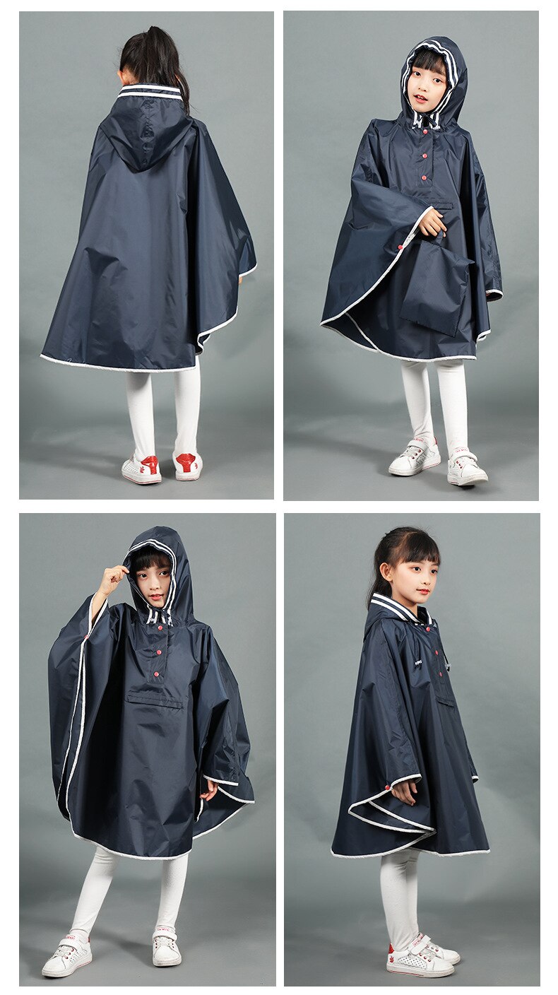 #39 , waterdichte cape, schattig, licht, ademend, waterafstotend, geschikt voor jongens en meisjes.