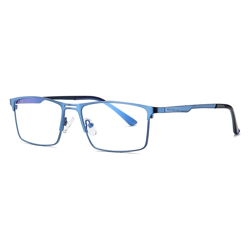 Anti Blauw Licht Straling Bril Mannen Computer Gaming Brillen Blocker Blokkeren Ray Bril Lentes Mobiele Telefoon Metalen Frame
