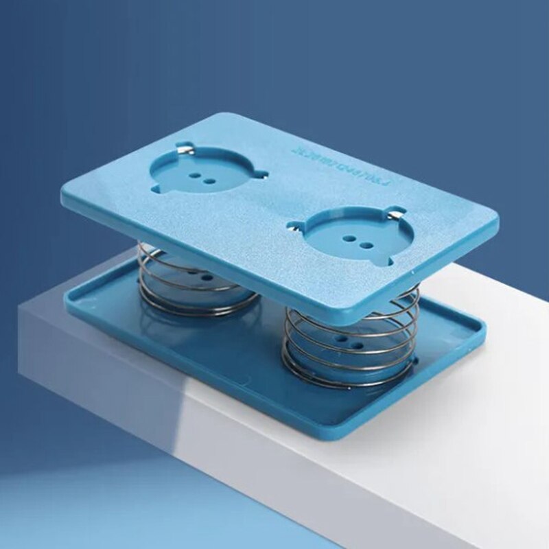 Frühling Schublade Boden Halterung Automatische Hebe Gewebe Kasten Innere Unterstützung Auto Wohnzimmer Familie Schlafzimmer Wc Papier Schublade: Blau