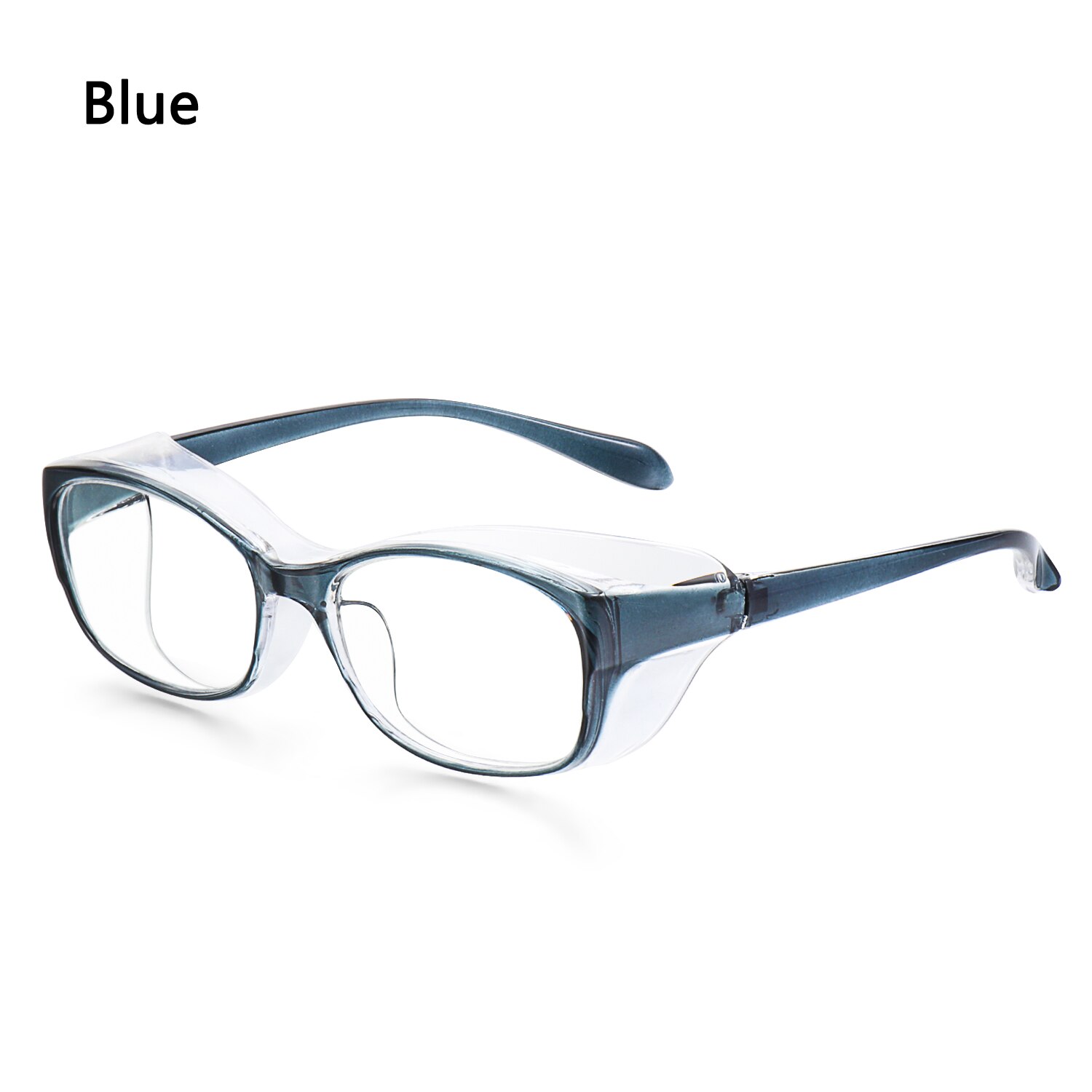 1Pc Anti-Fog Veiligheidsbril Blauw Licht Blokkeren Bril Anti Pollen Bril, oogbescherming Glas Voor Mannen Vrouwen UV400 Bescherming: B -Blue