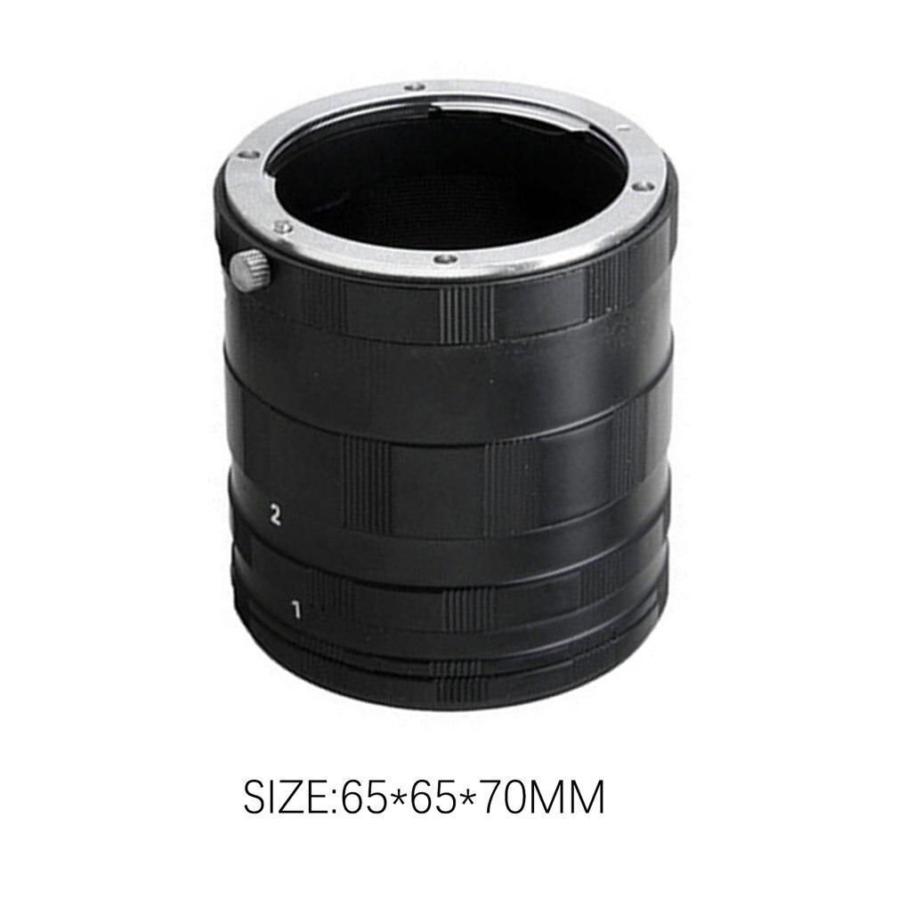 Caméra Adaptateur D'extension Macro Anneau de Tube Pour Nikon d7000 d7100 d5300 d5200 d5100 d5000 d3200 d3100 d3000 d90 d80 d70 d60 DSLR