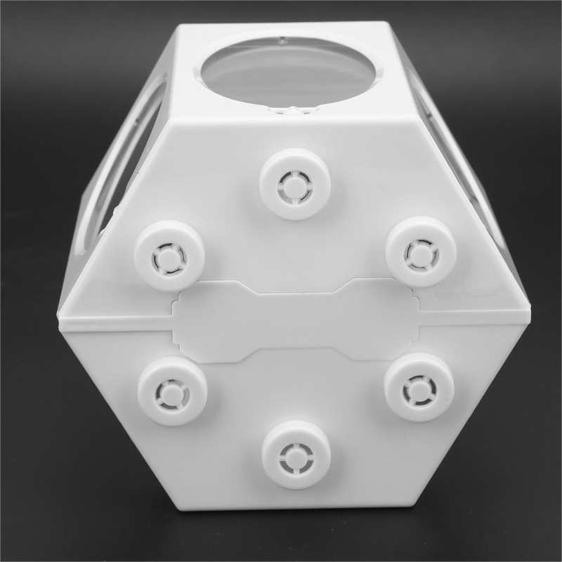 Aquarium Fish Tank a Multi‑view and All‑round Appreciation Hexagonal Fish Tank for Fish Tank for Aquarium