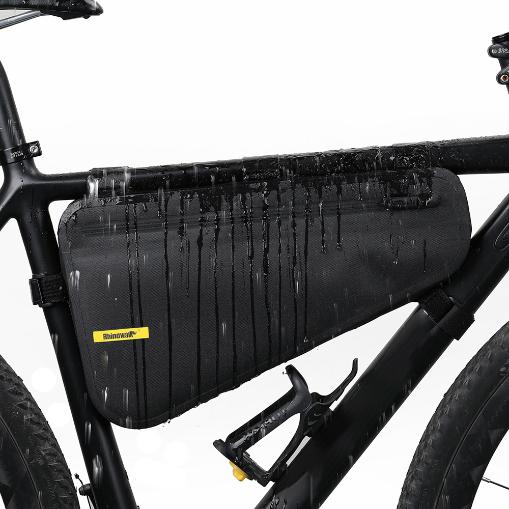Rhinowalk Fiets Frame Bag 4L Waterdichte Grote Capaciteit Driehoek Tas Fietsframe Tube Bag Fietsen Tool Bag Bike Accessoire