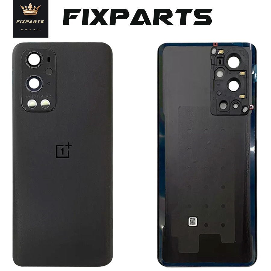 Original para Oneplus 9 Pro cubierta de la batería del Panel de vidrio de la puerta trasera funda carcasa Oneplus 9Pro cubierta con lente de la cámara