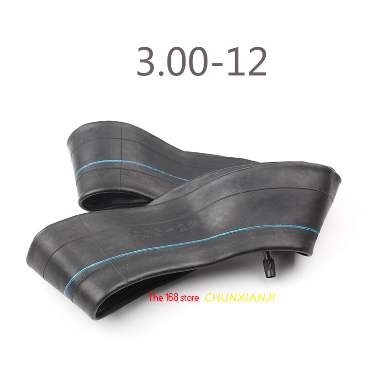 Size 3.00-12 3.00x12" Inner Tube for Dirt Pit Bike 110cc 125cc Scooter Moped 50cc 70cc 90cc Rear Tire 80/100-12 tyre Inner tube