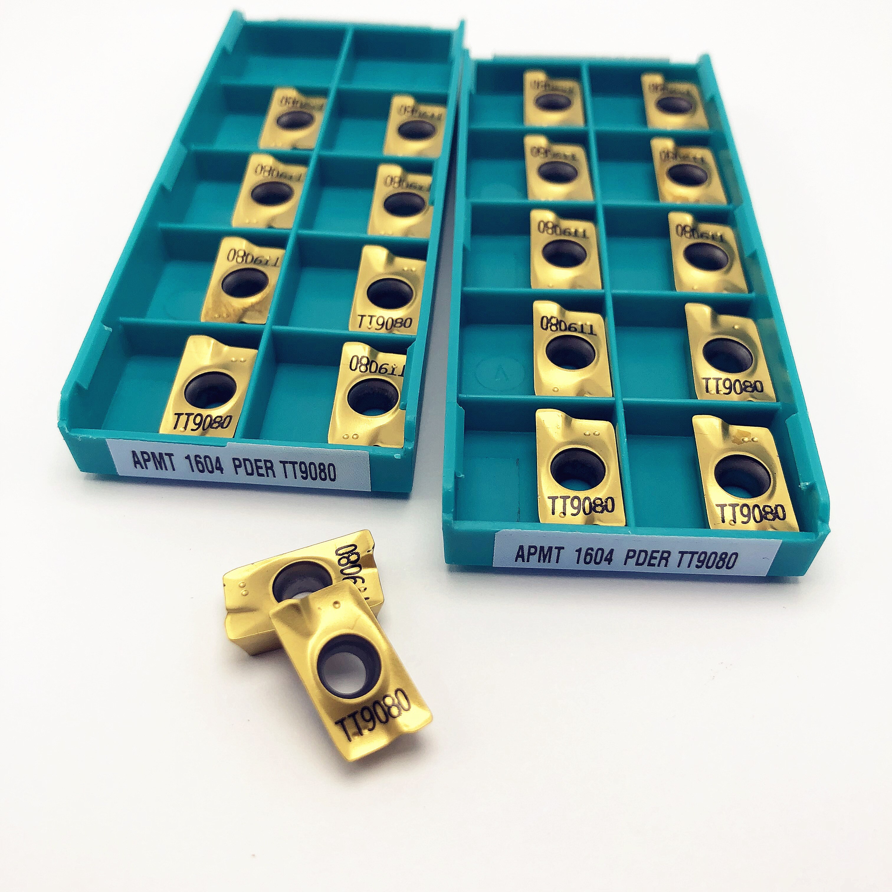 CNC tool APMT1604 PDER TT9080 internal round metal turning tools carbide insert APMT1604 lathe tool milling cutter