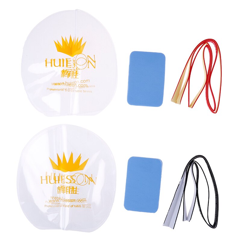 Table Tennis Rubber Protective Film +Cleaner Sponge+ Racket Edge Protection Tape