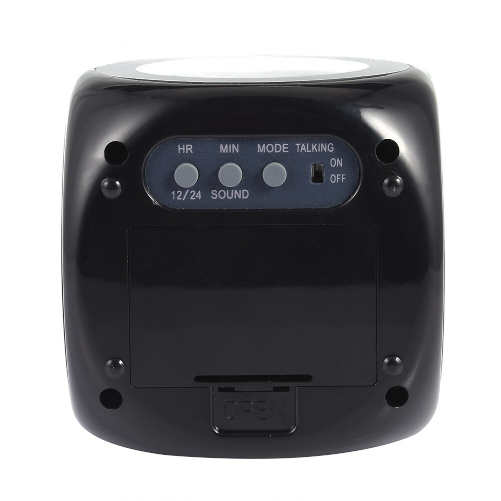 Alarm Clock Vibe LCD Talking Projection Alarm Clock Time & Temp Display Reveil Projection Relojes Despertadores Clocks