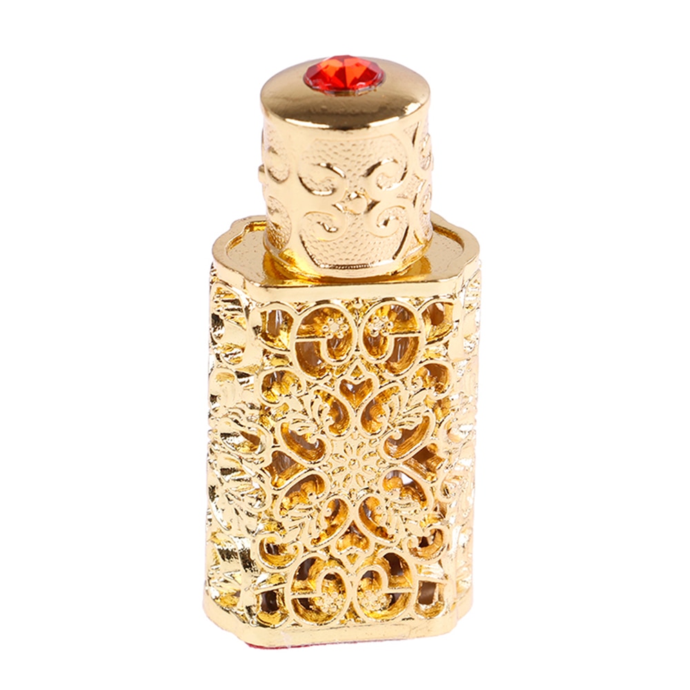 Mini antiqued hajuvesi täytettävä pullo arabityylinen eteeriset öljyt atomizer hajuvesisuihkepullo