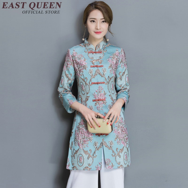 Traditionele chinese kleding tweedelige set oosterse jurk cheongsam chinese stijl traditionele chinese jurk qipao jurk AA1849