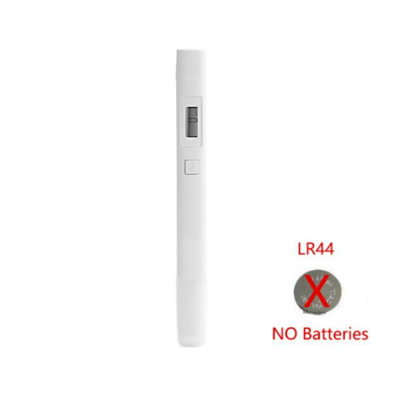 Oryginalny tester wody Xiaomi TDS Przenośny długopis do wykrywania Rysik Cyfrowy miernik wody Filtr Tester jakości czystości: WHITE
