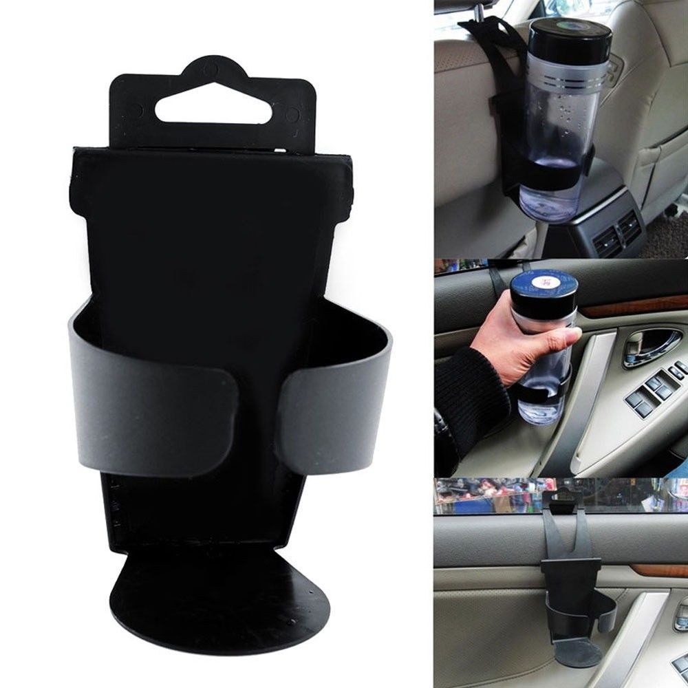 Universal Car Cup Holder Door Mount Seat Back Drinking Bottle Can Mug Stand