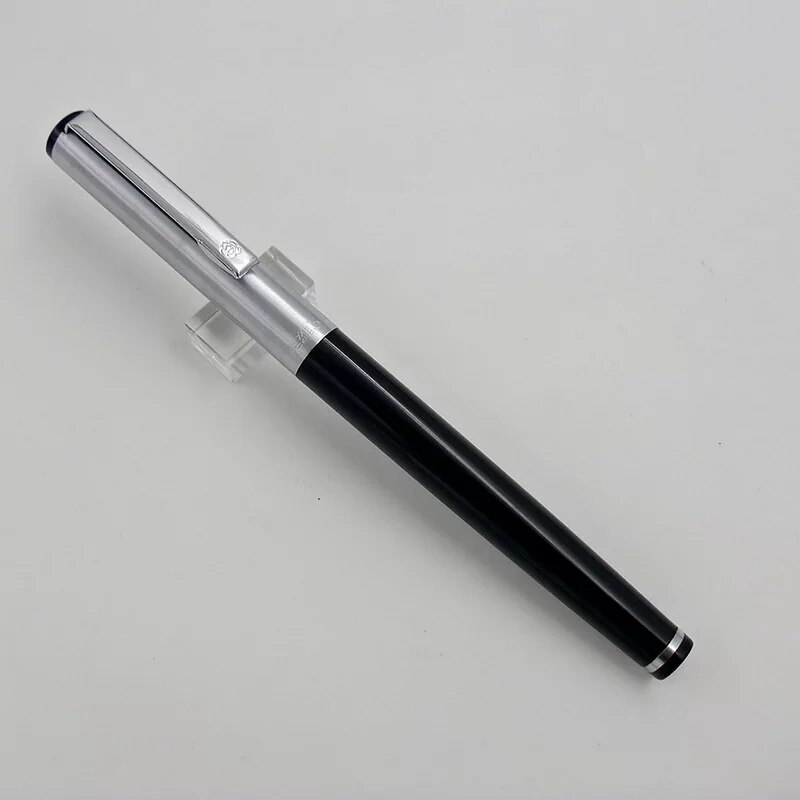 Hero old Stock 345 Fountain Pen Ink Pen Calligraphy Fude Nib Pull Out Cap Silver Clip School Student Office Stationery Writing
