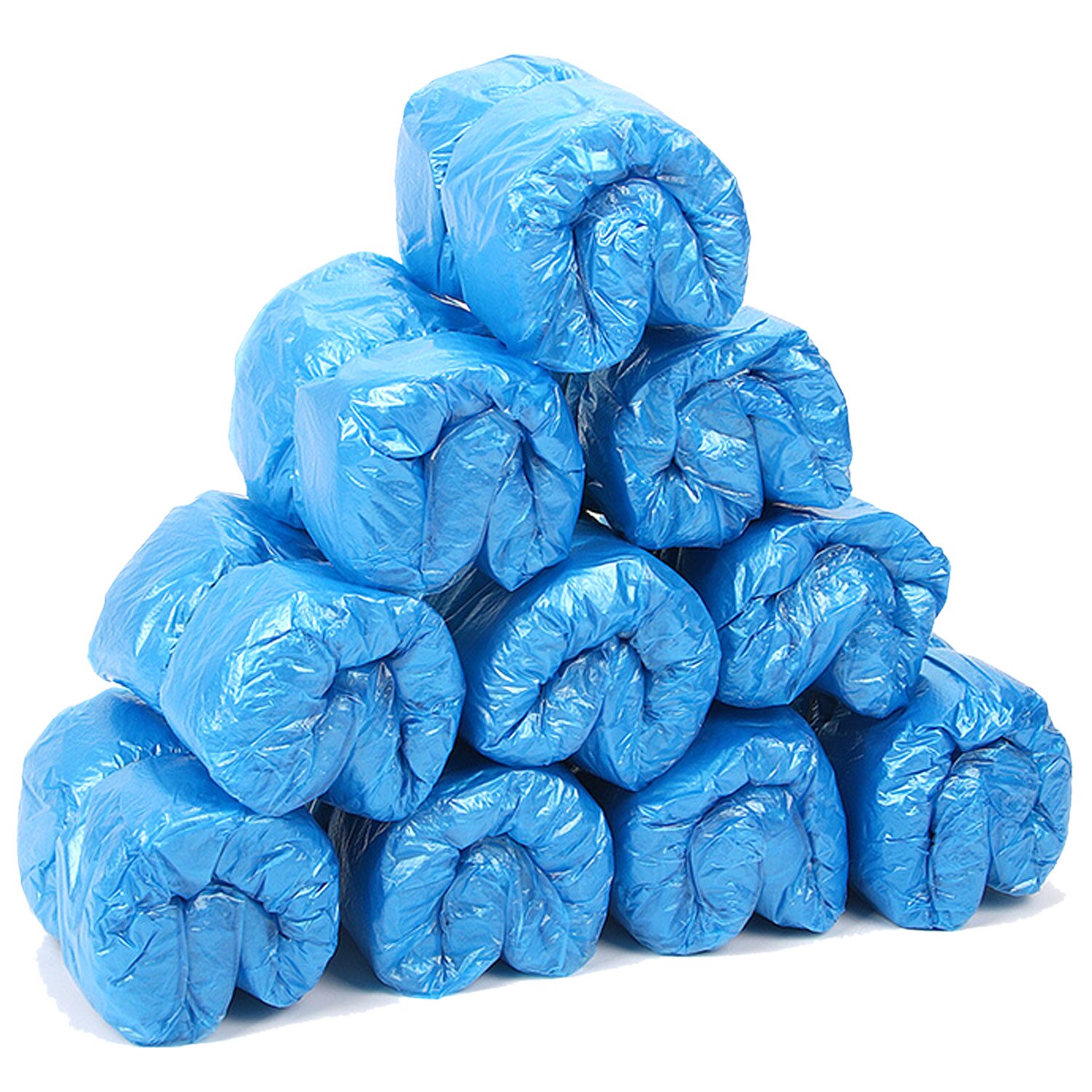 100 Stuks Wegwerp Plastic Overschoenen Waterdichte Antislip Voet Covers Voor Automatische Schoen Dispenser Machine T Gesp