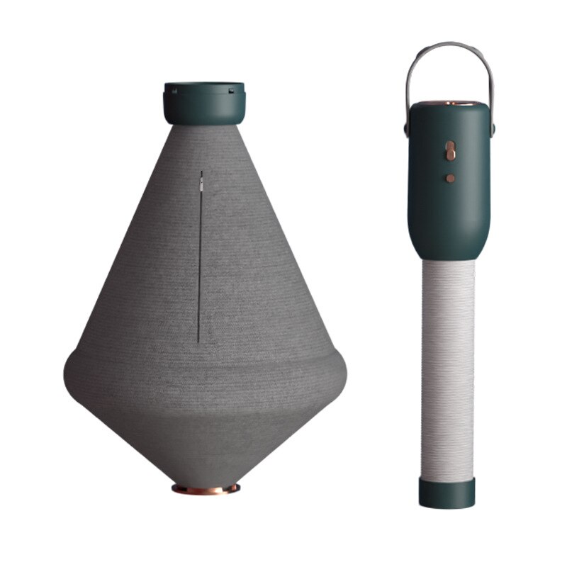 110V/220V Electric Clothes Dryer Smart Drying Rack Hang Dryer Machine Portable Dual Sterilization Disinfection Dryer: green with tube / AU