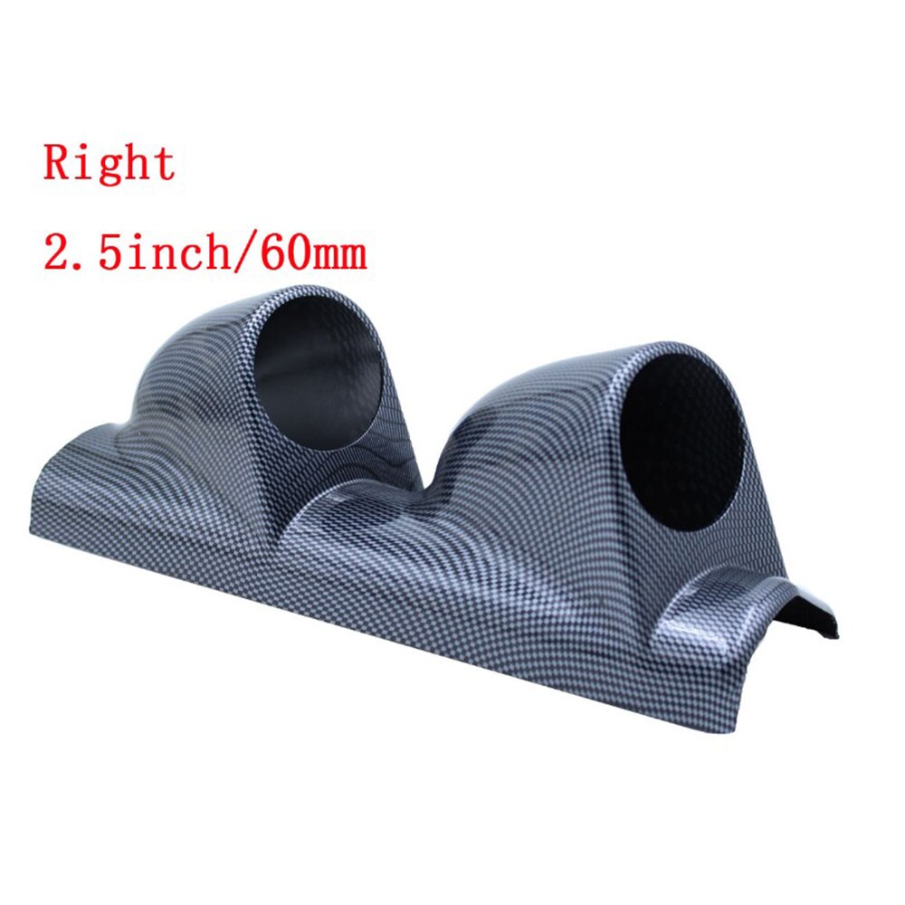 60MM Universal Auto Modified Instrument Right Hand Drive Meter Rack, Car Gauge Holder for 2.5-Inch Single/Double /Triple