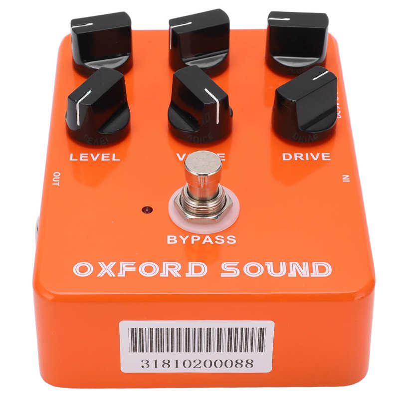 British Rock Pedals Amplifier Simulator Pedal More Versatility for Guitars
