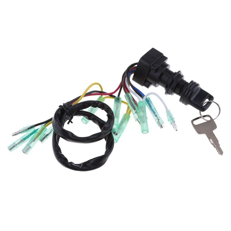 Ignition Switch Key Assy For Yamaha Outboard Motor Control Box 703-82510-43-00