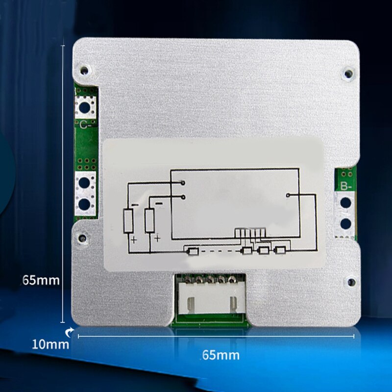 3S 12V-80A Bms Lithium Batterij Oplader Bescherming Boord Met Power Battery Balance/Verbeteren Pcb Bescherming Boord