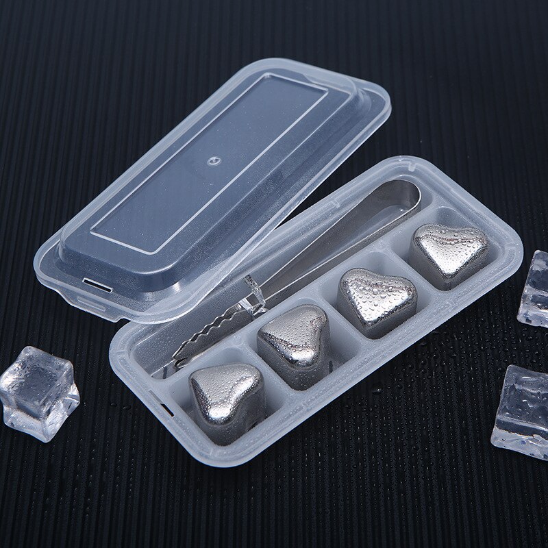 Ice Cube Stone: LOVE 4PCS