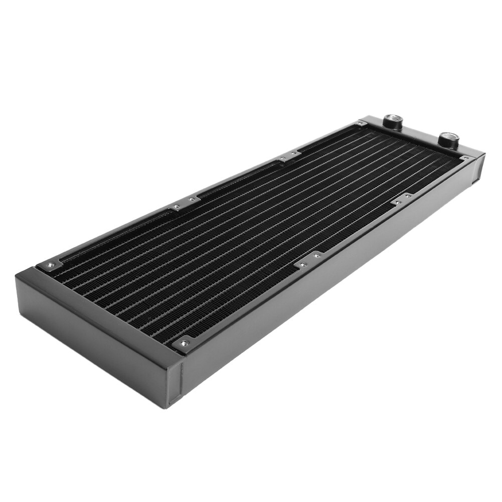 PC Water Cooling 12 Tubes Aluminum Radiator CPU Heat Sink Exchanger For Computer Water Cooling