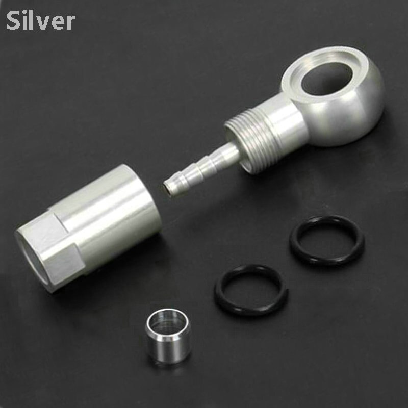 Bicycle Hydraulic Disc Brake Tubing Set Olive Head Connector Five-wire Body BH90 For SLX XT Cycling Brake Accessories: WHITE