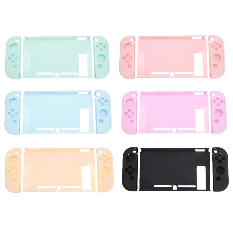 Voor Nintendo Switch Beschermende Shell Effen Kleur Pc Hard Cover Game Volledige Controller Behuizing Case Voor Nintendo Switch Accessoires