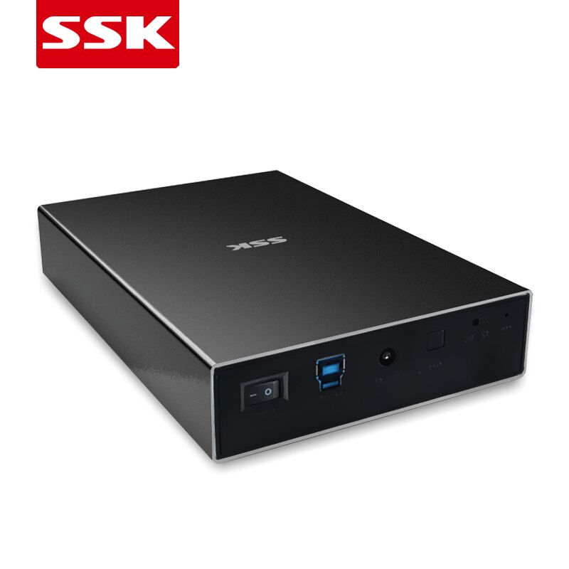 Ssk 3.5 Inch Externe Hdd Case Usb 3.0 Harde Schijf Behuizing Sata Naar Usb Hard Disk Box Externe Harde Schijf case