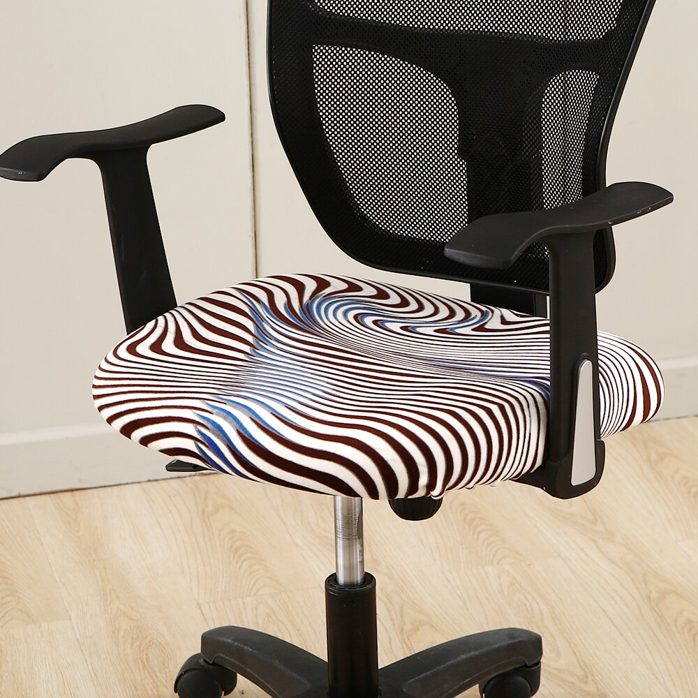 Pokrowiec na krzesło zwykły obudowa komputera dla graczy krzesła biurowe fotel wymienny anty-brudne poszewki na poduszki siedzisko na biurko uniwersalny rozmiar: G214969