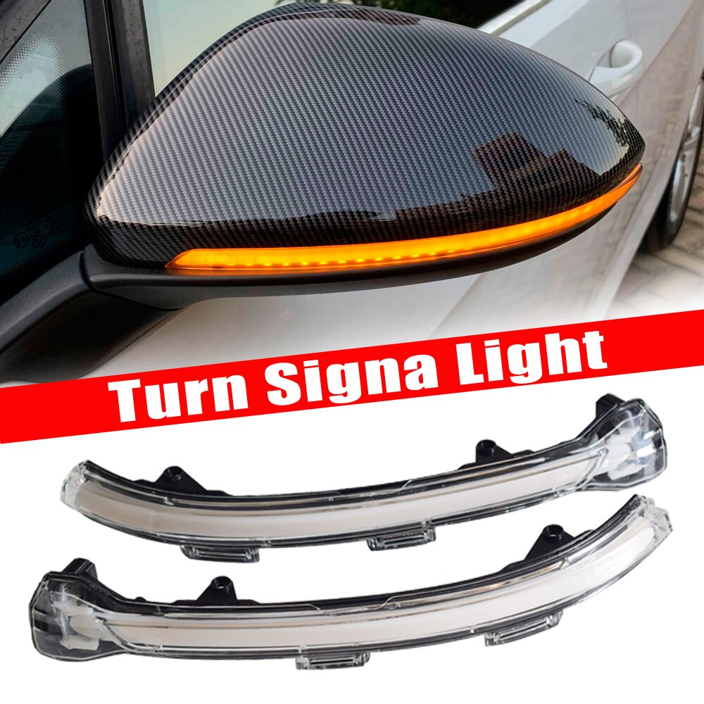 Intermitente dinámico LED para espejo retrovisor, luz secuencial para VW Golf 7 VII MK7.5 JETTA MK7 Touran