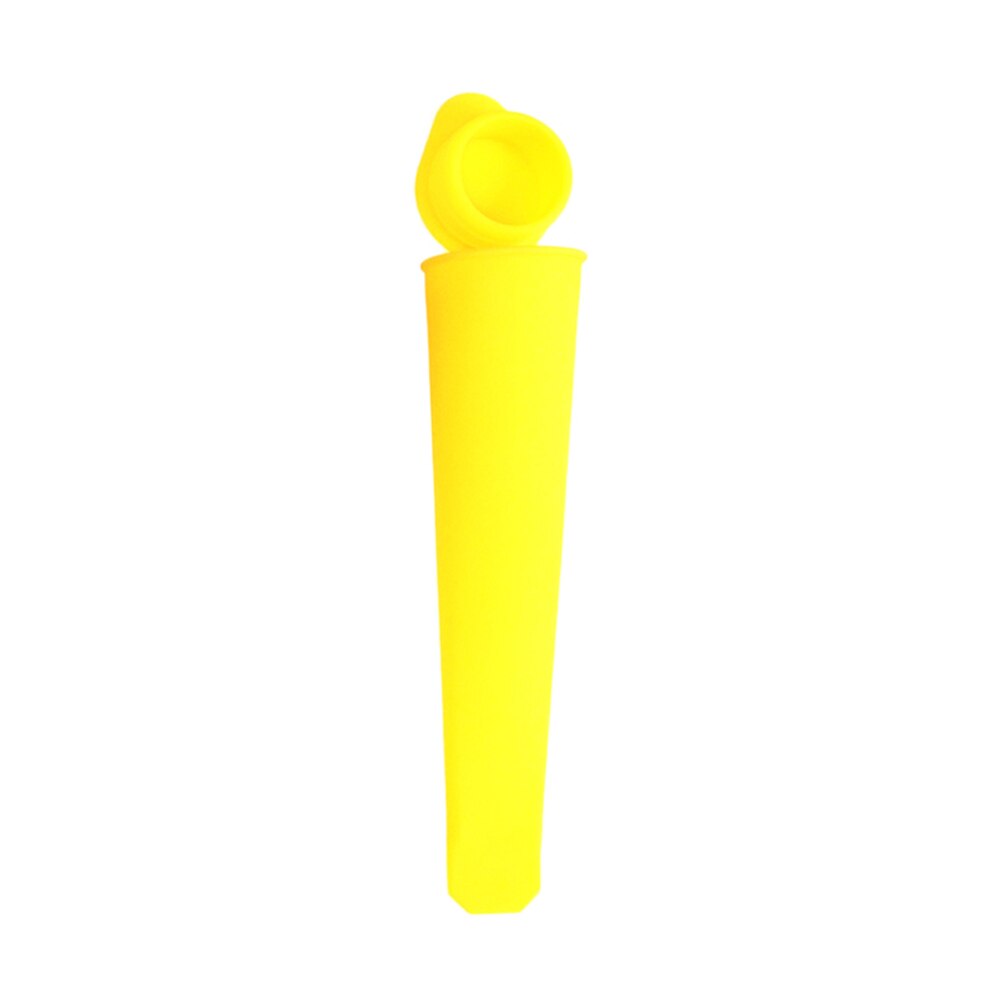 Ghiacciolo congelato Yogurt cucina gelato lecca lecca succo creatore pop stampo stampo silicone ghiacciolo stampo ghiaccio pop stampi accessorio cucina: giallo