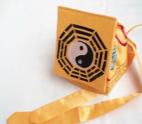 Taoïste vêtements fournitures taoïste chapeau taoïsme Costume adulte Tai Chi casquette taoïste équipement taoïste fournitures Robes taoïsme coiffure: Jaune