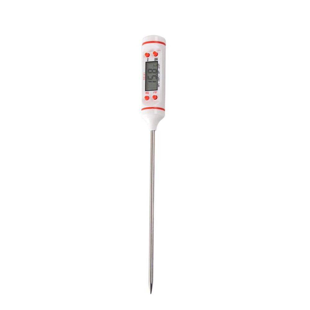 Kitchen probe thermometer stainless steel thermometer barbecue fork thermometer oil temperature meter tp101 food thermometer: Default Title