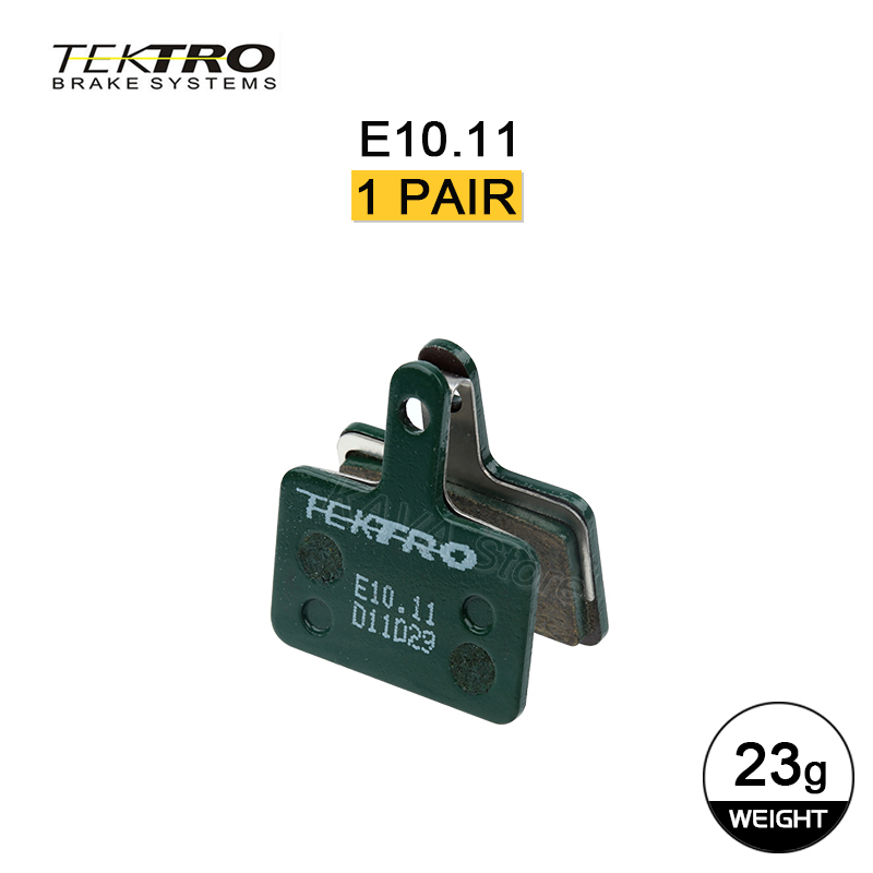 Pastillas de freno de disco Tektro MTB, pastillas de freno de disco hidráulicas de resina metálica, pieza de repuesto para freno de bicicleta de montaña para Shimano B01S: Azul