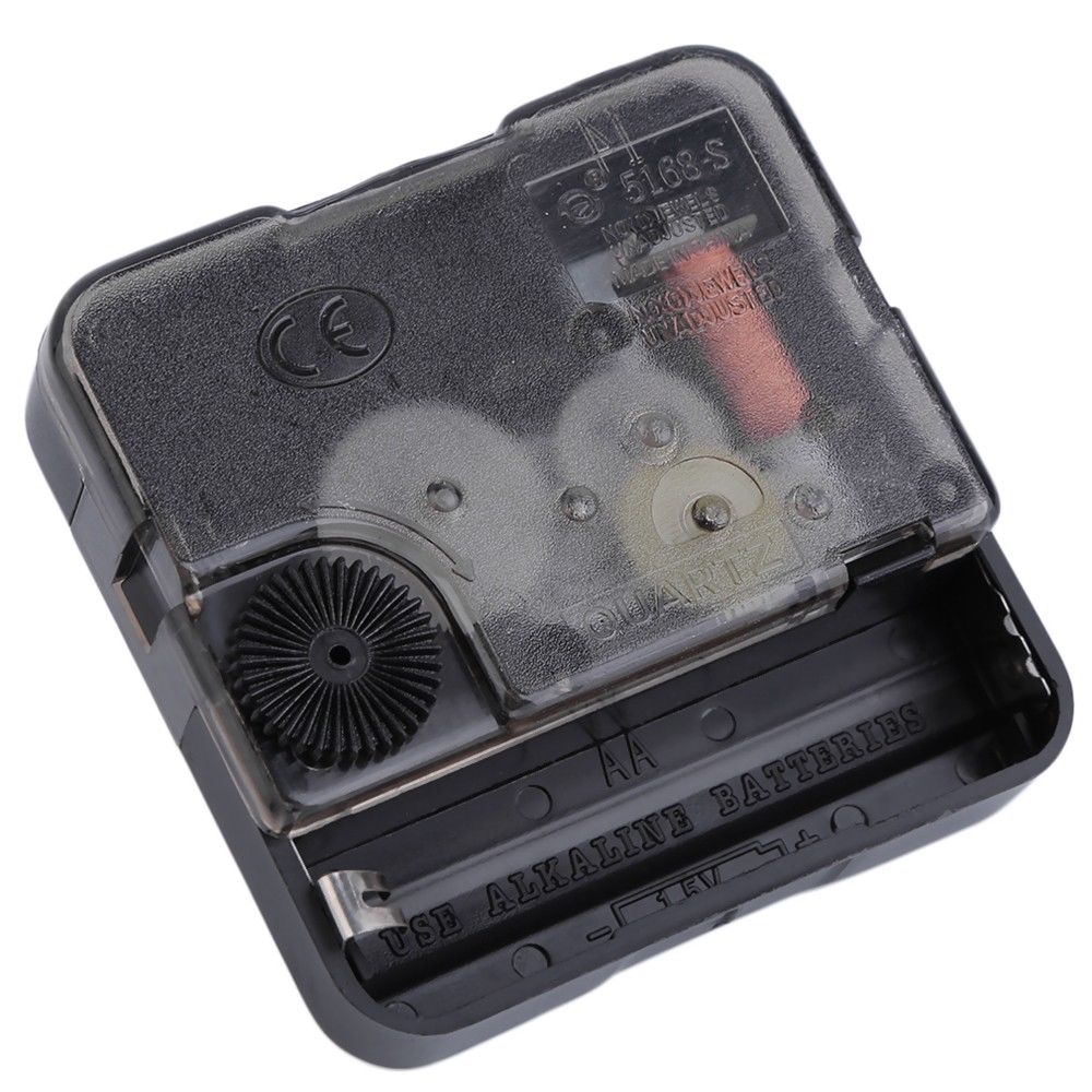 Quartz Uurwerk Mechanisme Lange Spindel Rode Handen Reparatie DIY Kit Set S