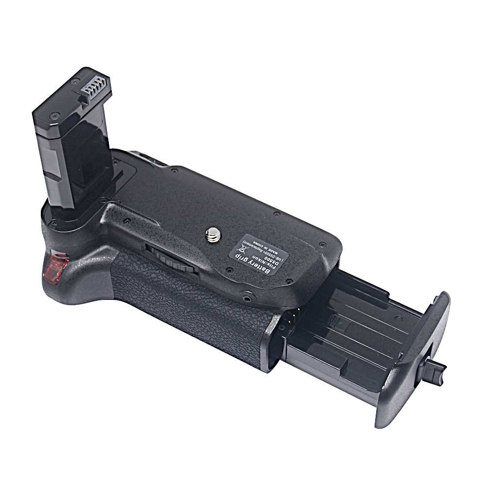 Mcoplus-Soporte de empuñadura de batería Vertical para cámara Nikon D5500, D5600, DSLR, funciona con batería de BG-D5500, EN-EL14A