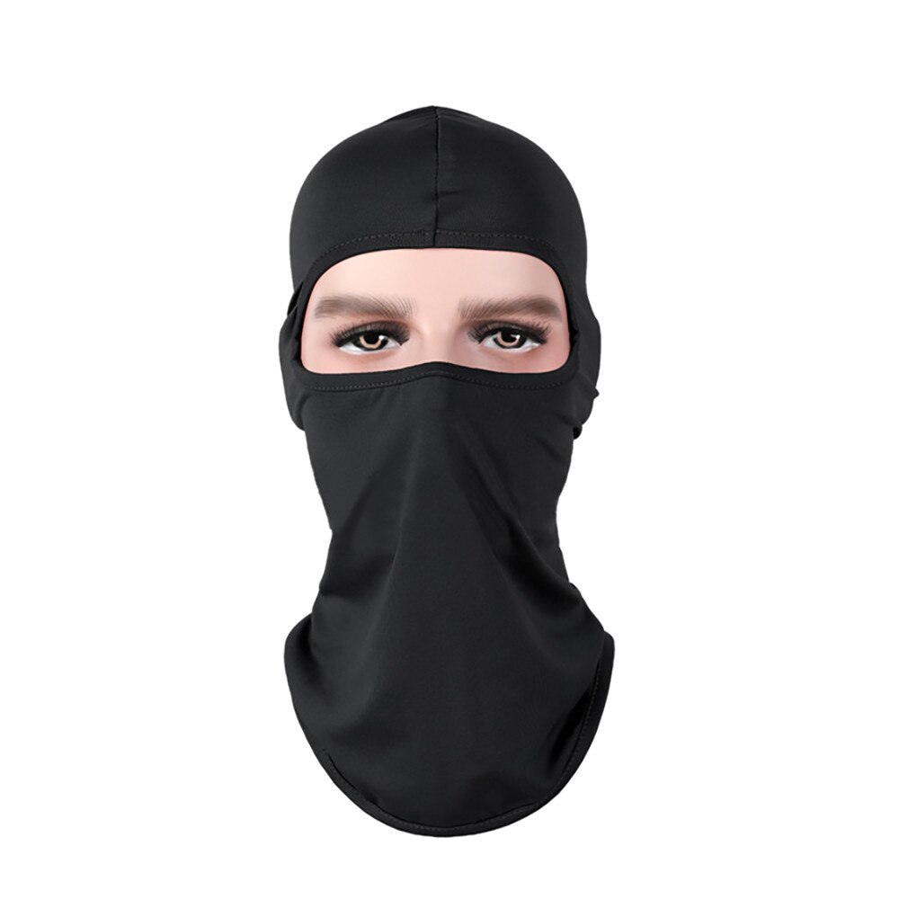 Pasamontañas de Ciclismo de lycra, cubierta completa para cuello de esquí, protección solar ultrauv, 1 Uds., n. ° C