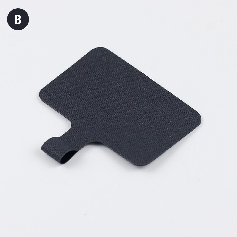 Ingebouwde Telefoon Geval Lanyard Vaste Clip Patch Universele Telefoon Veiligheid Anti Smartphone Lanyard Assist Tool: B