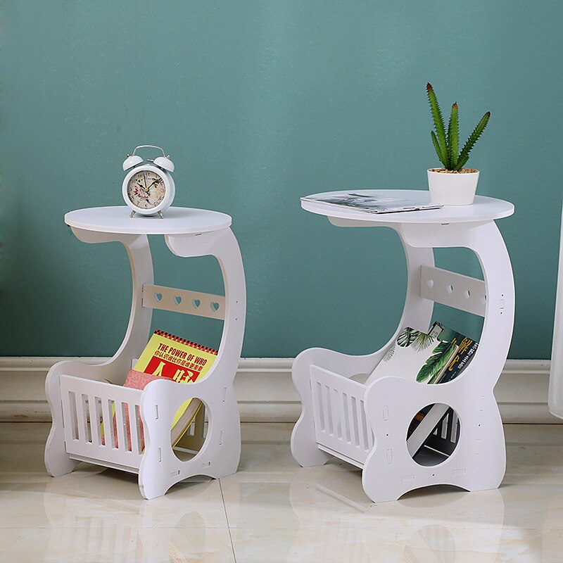 Nordic Living Room Mini Small Round Table Modern Simple Small Sofa Table Bedside Table Bedroom Furniture
