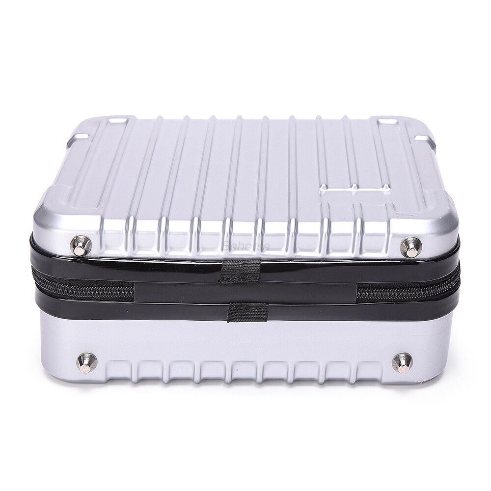 Mavic air 2 capa rígida portátil, bolsa de armazenamento à prova de choque, grande capacidade, para dji mavic air 2, acessórios: Silver