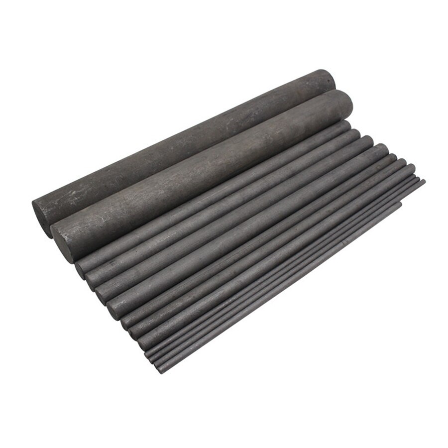 Barre d&#39;électrode en Graphite à 99.99% de carbone, cylindre d&#39;électrode en Graphite 3-18mm x 100mm, résistance à la Corrosion, enseignement conducteur, 5 pièces/lot