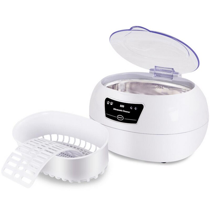 Limpiador ultrasónico de 600 ml, generador de joyería, reloj Dental, gafas, cepillos de dientes, herramienta de limpieza ultrasónica para lavadora