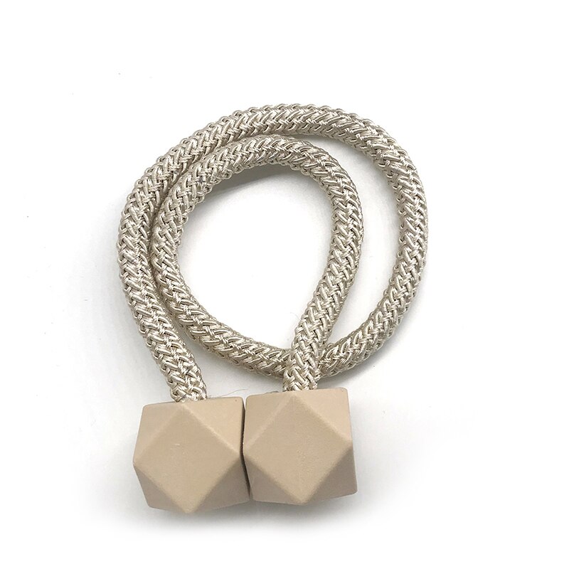 Magnetische Polyester Gordijn Tieback Holder Haken Bal Gesp Clip Home Decor Tie Terug Gordijn Accessoires Home Decor: D